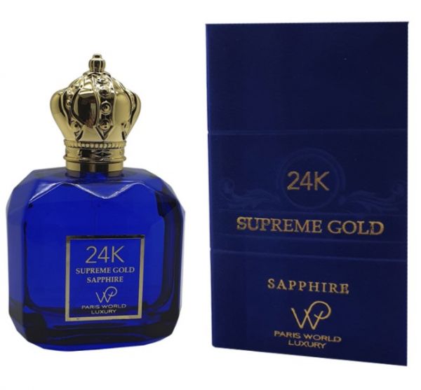 Paris World Luxury 24K Gold Sapphire парфюмированная вода