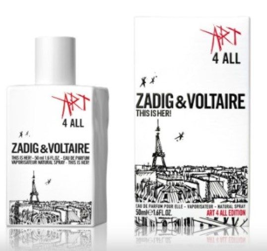 Zadig & Voltaire Capsule Collection This Is Her Art 4 All парфюмированная вода