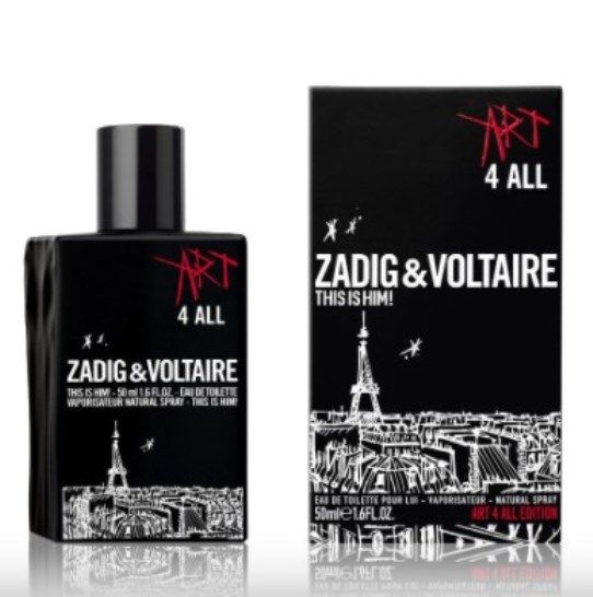 Zadig & Voltaire Capsule Collection This Is Him Art 4 All туалетная вода